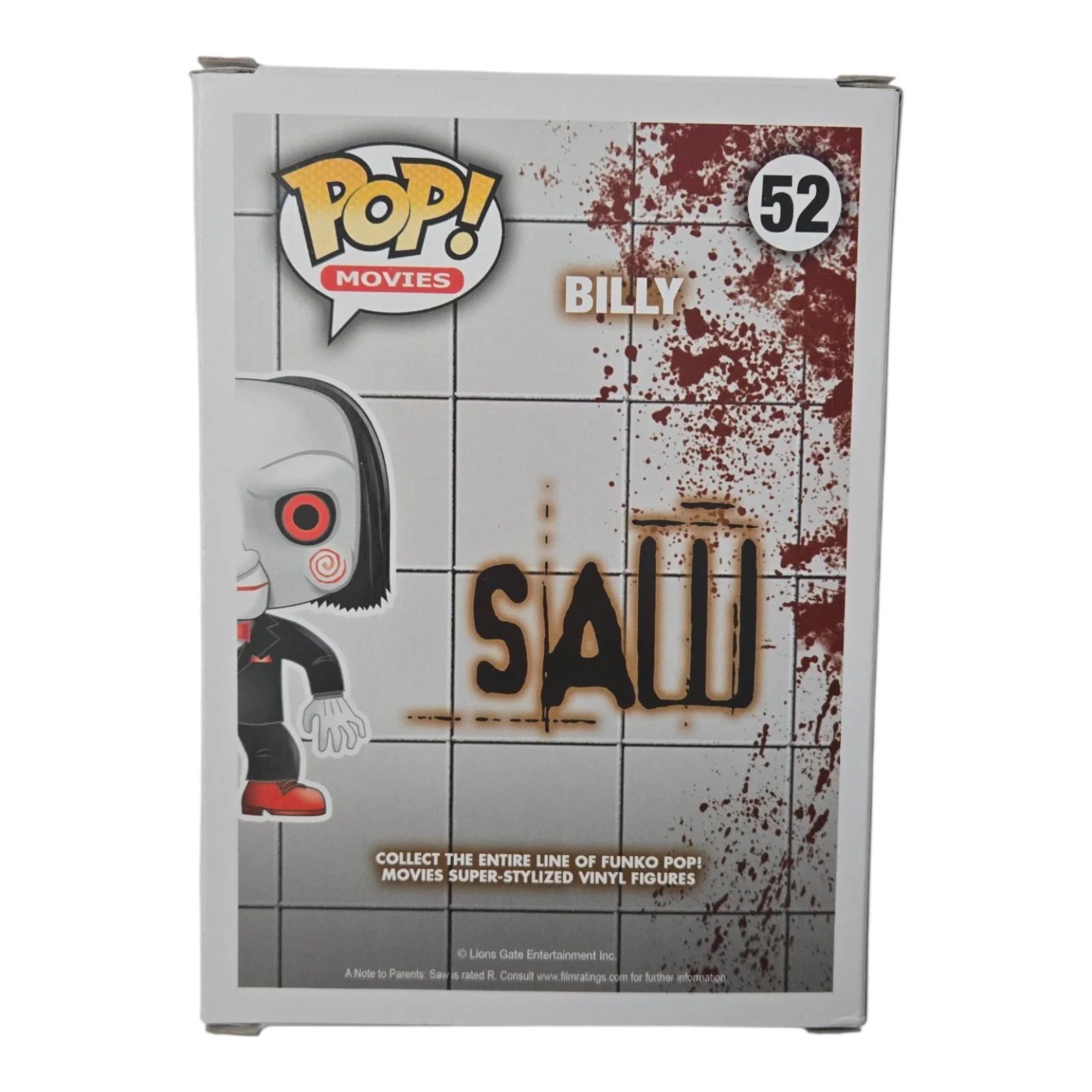 Tobin Bell — Tobin Bell Signed Funko Pop Billy SAW Autograph Horror Vaulted Beckett COA, изображение 3