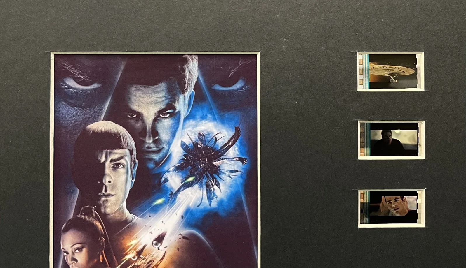 STAR TREK THE FUTURE BEGINS . 35mm Film Cell Mounted Display, image 3