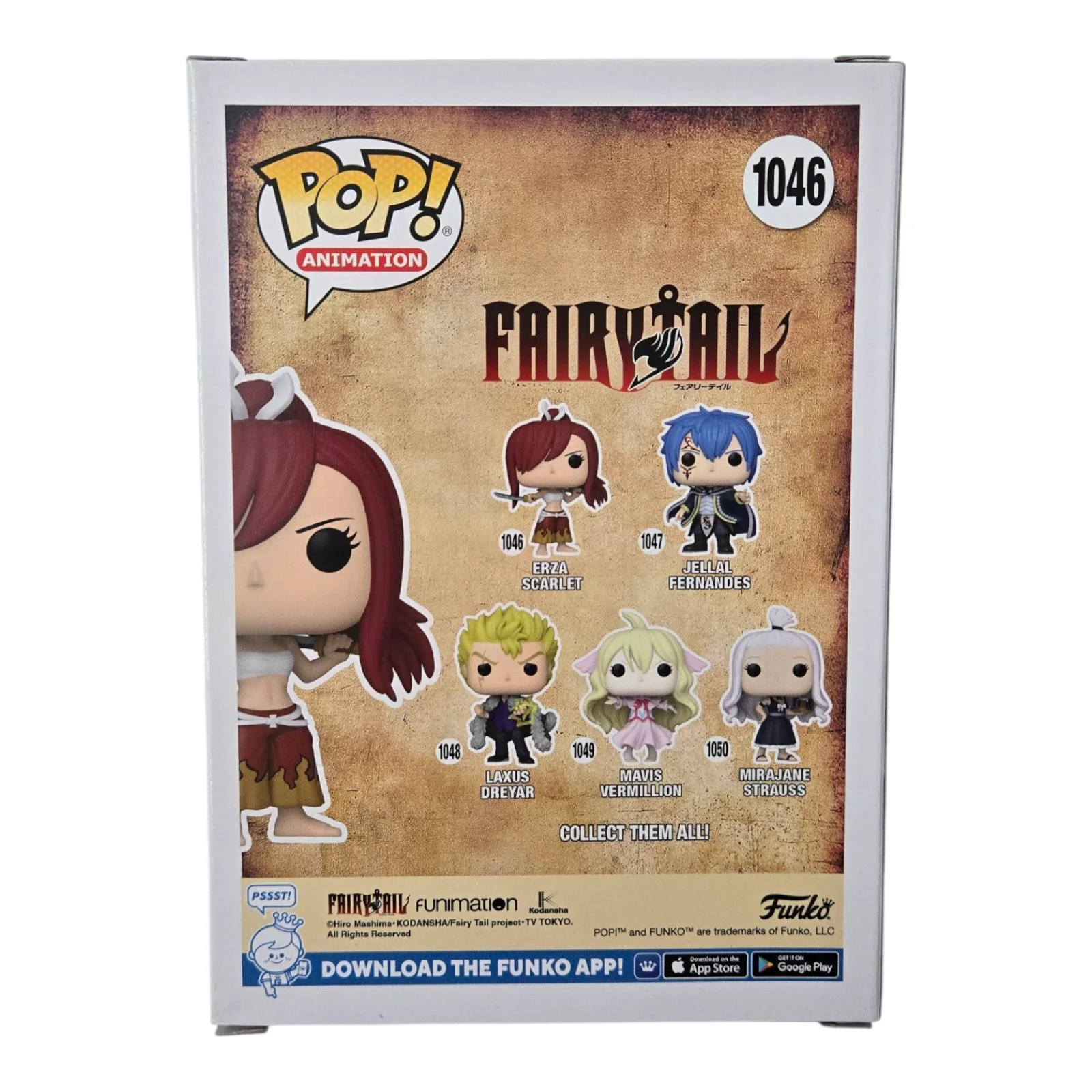 Colleen Clinkenbeard — Erza Scarlet Signed Funko Pop Fairy Tail Colleen Clinkenbeard Autograph JSA COA, image 3