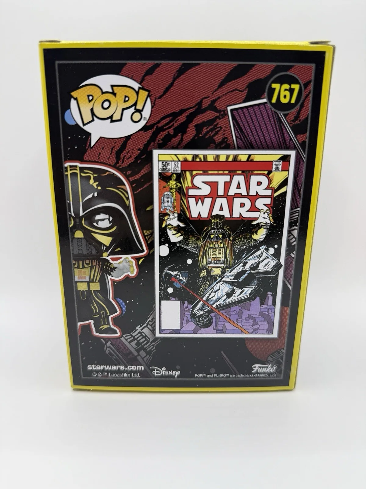 HAYDEN CHRISTENSEN SIGNED DARTH VADER BOX LUNCH EXCLUSIVE FUNKO POP BECKETT COA, изображение 3