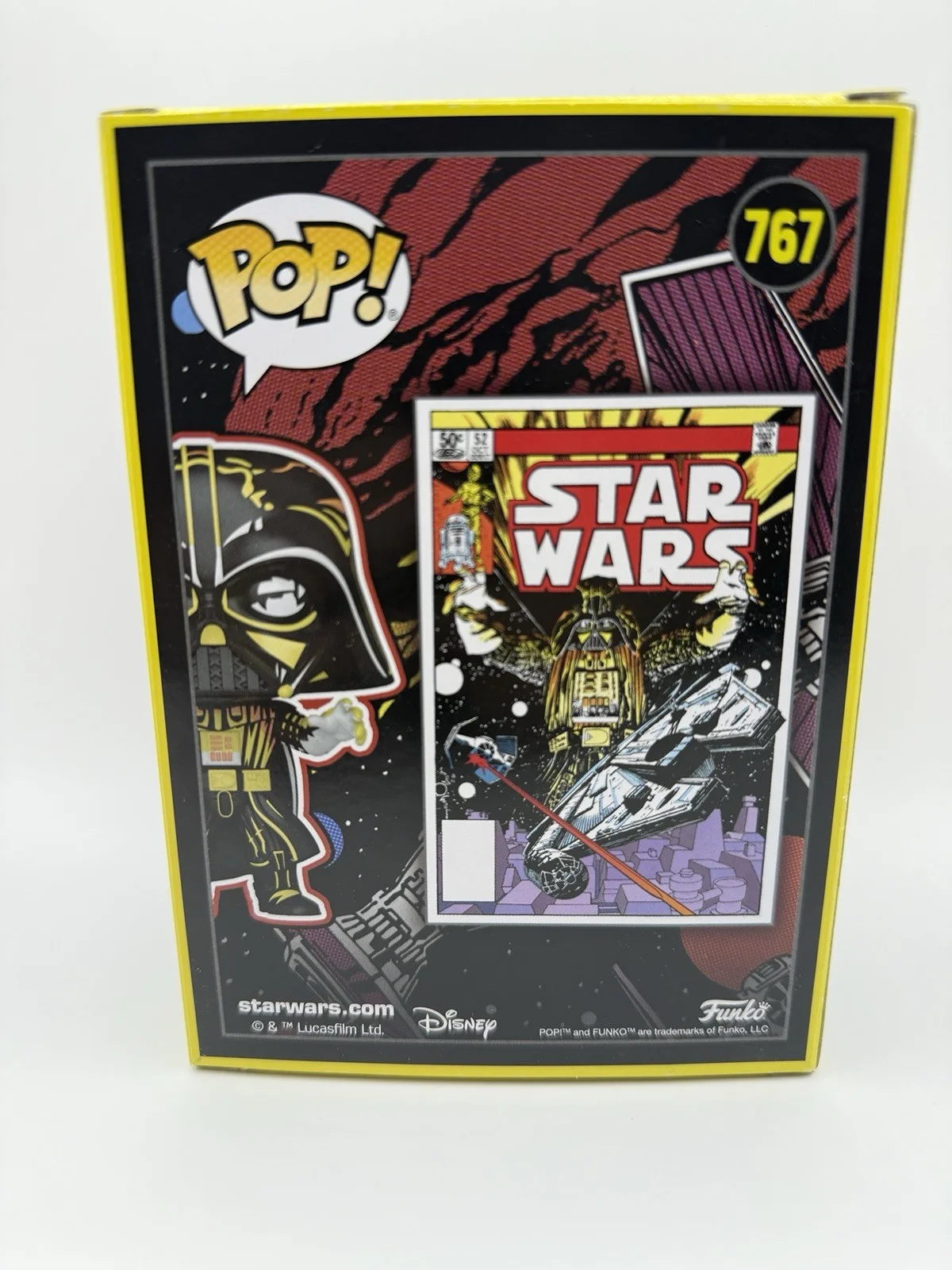 HAYDEN CHRISTENSEN SIGNED DARTH VADER BOX LUNCH EXCLUSIVE FUNKO POP BECKETT COA, изображение 3