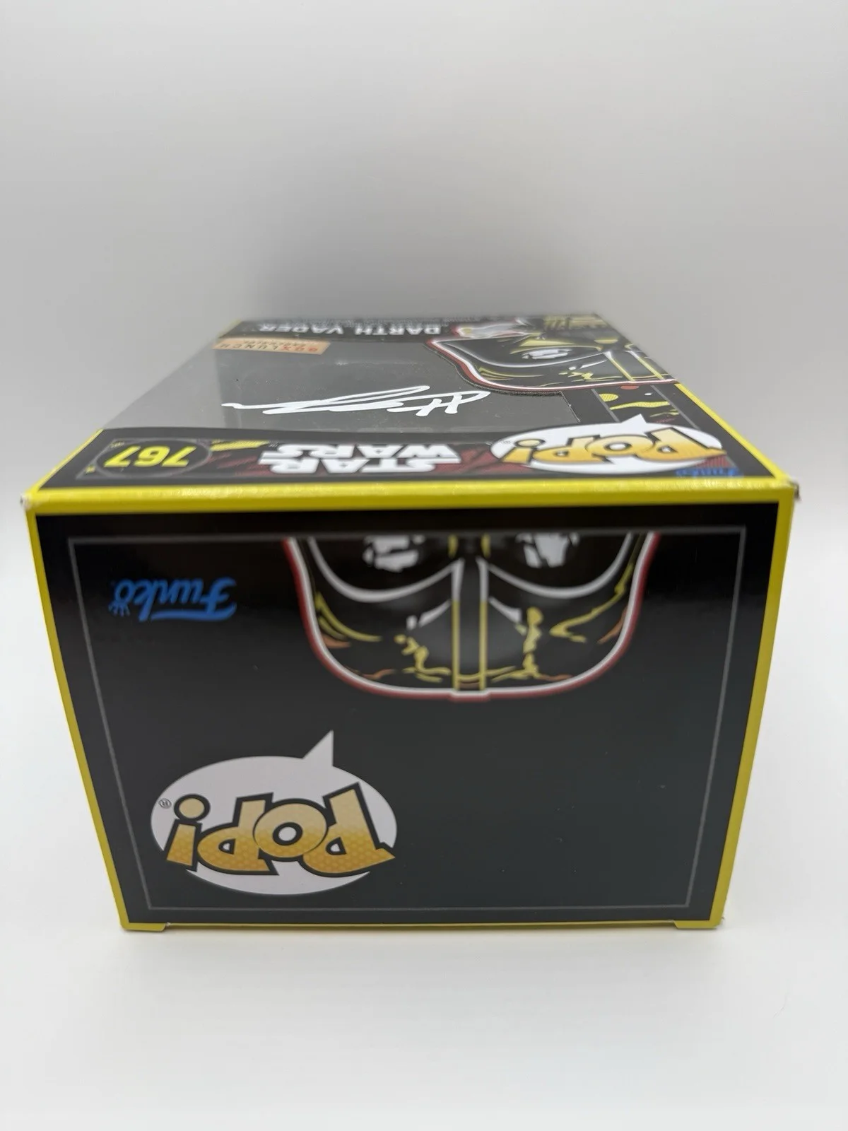 HAYDEN CHRISTENSEN SIGNED DARTH VADER BOX LUNCH EXCLUSIVE FUNKO POP BECKETT COA, изображение 5