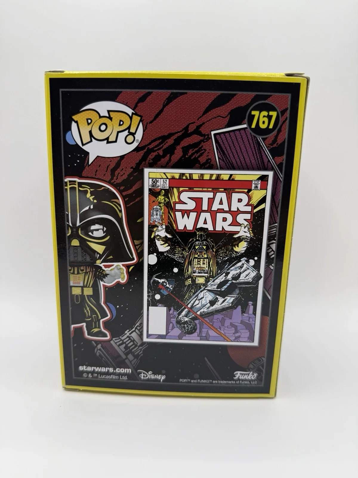 HAYDEN CHRISTENSEN SIGNED DARTH VADER BOX LUNCH EXCLUSIVE FUNKO POP BECKETT COA, изображение 3
