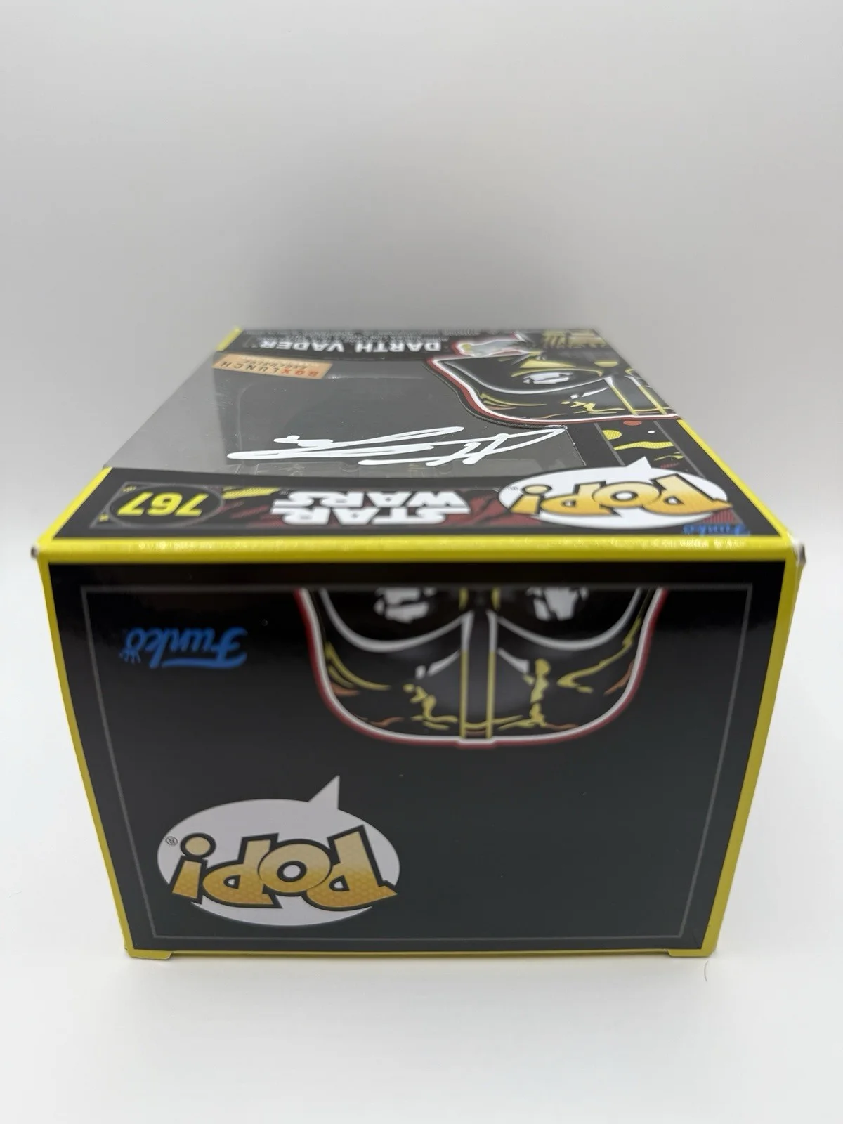 HAYDEN CHRISTENSEN SIGNED DARTH VADER BOX LUNCH EXCLUSIVE FUNKO POP BECKETT COA, изображение 5
