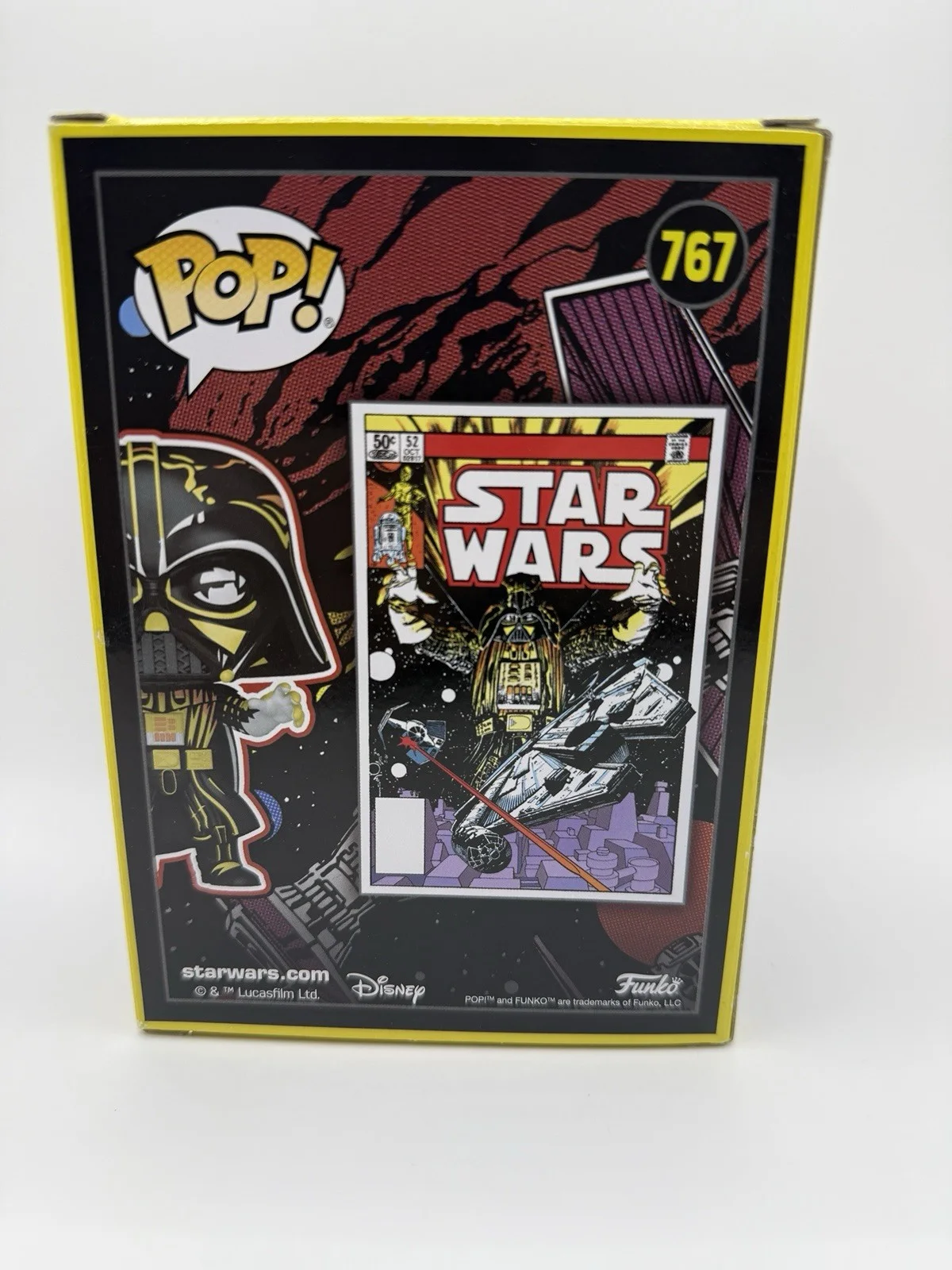 HAYDEN CHRISTENSEN SIGNED DARTH VADER BOX LUNCH EXCLUSIVE FUNKO POP BECKETT COA, изображение 3