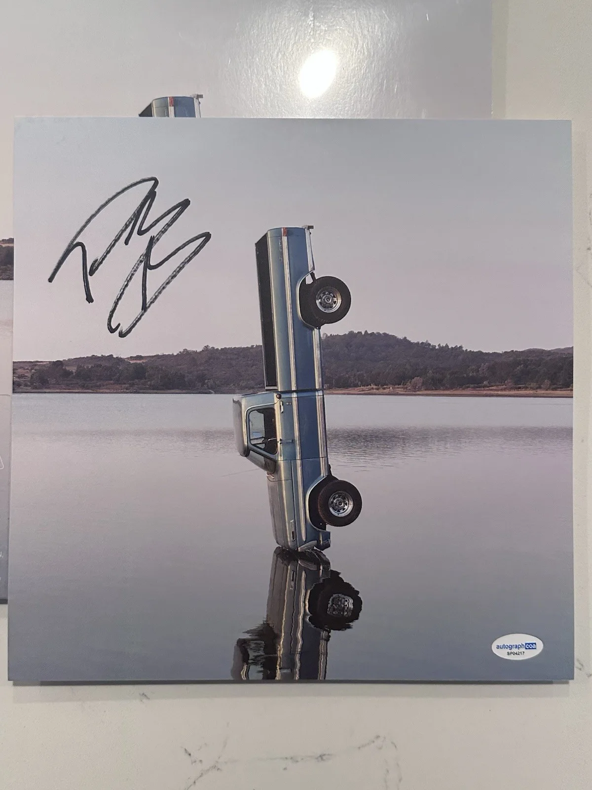 Post Malone SIGNED F-1 Trillion Vinyl With Insert 11"x11" AUTOGRAPHED COA #9, изображение 3