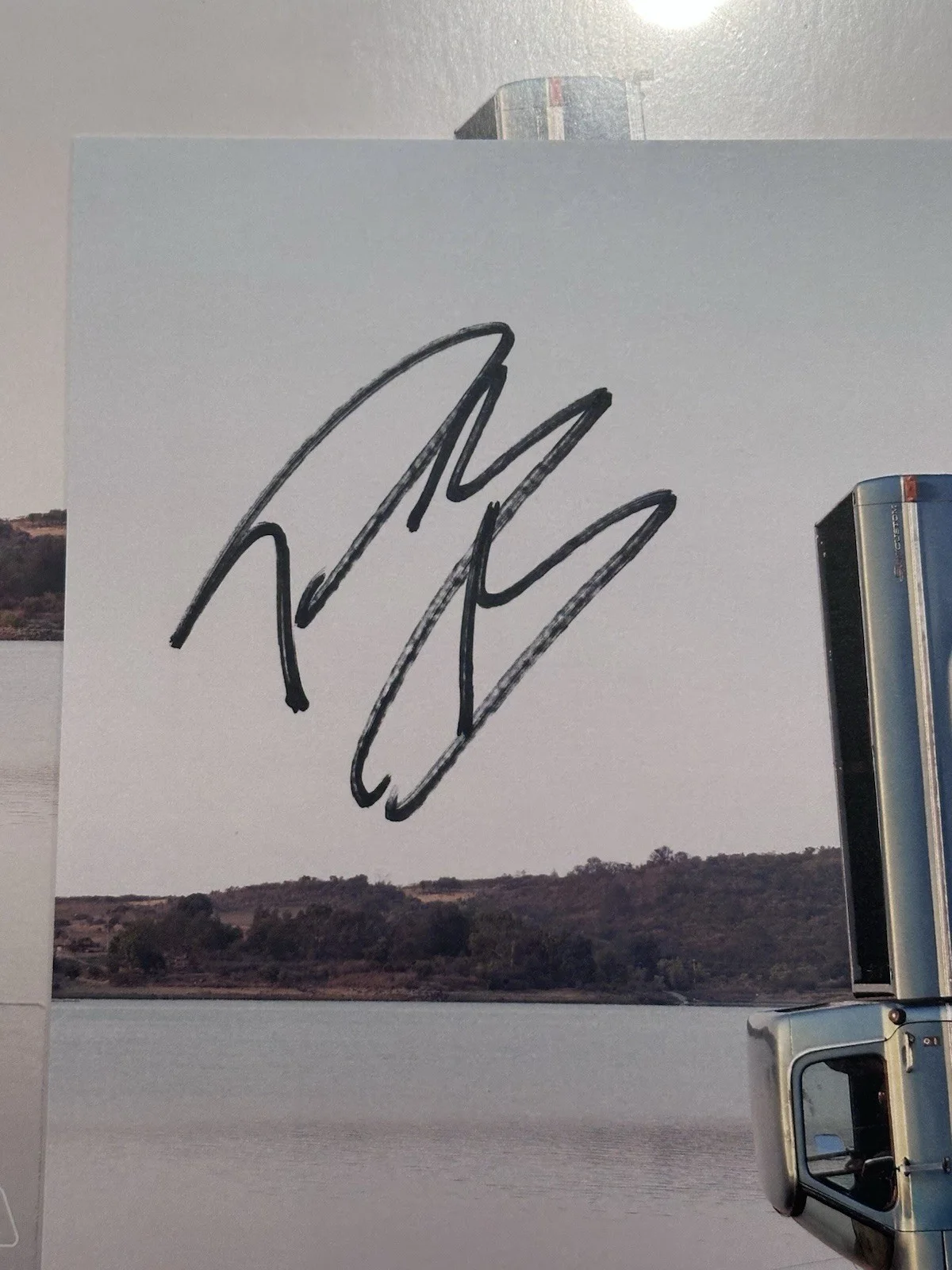 Post Malone SIGNED F-1 Trillion Vinyl With Insert 11"x11" AUTOGRAPHED COA #9, изображение 4