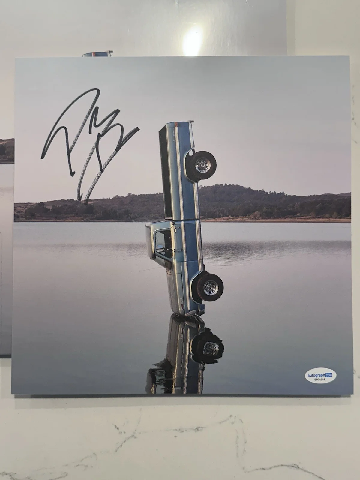 Post Malone SIGNED F-1 Trillion Vinyl With Insert 11"x11" AUTOGRAPHED COA #8, изображение 3