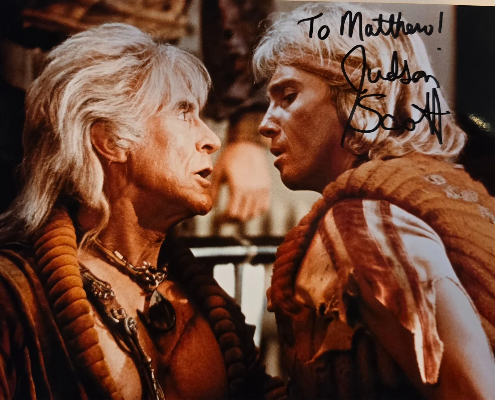 Judson Scott — JUDSON SCOTT Signed STAR TREK II THE WRATH OF KHAN "JOACHIM" Photo
