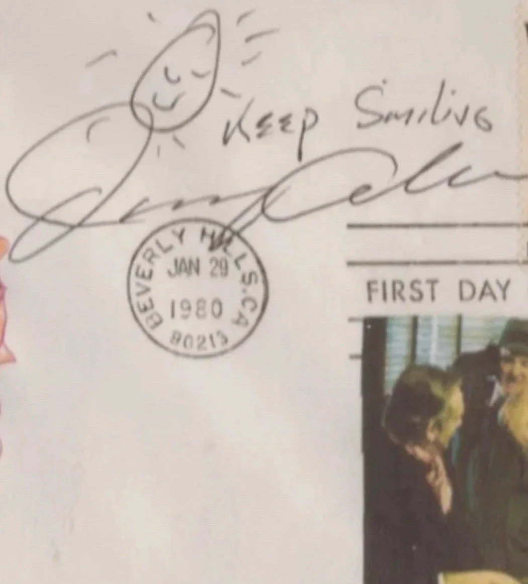 DANNY AIELLO PSA/DNA SIGNED/ INSCRIBED FIRST DAY ISSUE CARD w 8x10 PROMO PHOTO, image 3
