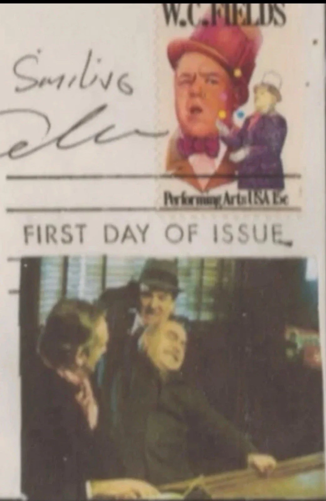 DANNY AIELLO PSA/DNA SIGNED/ INSCRIBED FIRST DAY ISSUE CARD w 8x10 PROMO PHOTO, image 4