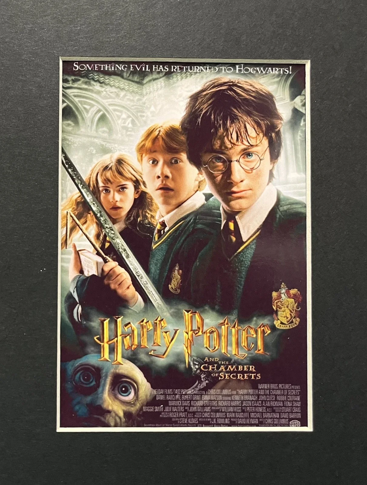 HARRY POTTER AND THE CHAMBER OF SECRETS . 35mm Film Cell Mounted Display, image 2