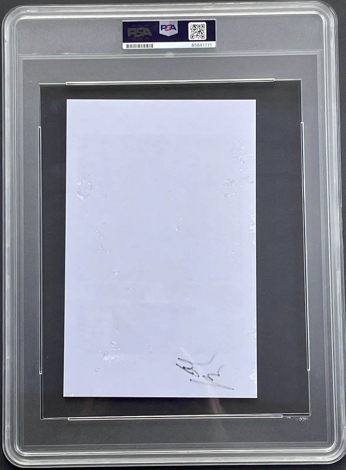 Steve Ballmer — Steve Ballmer Signed Autographed Nba Conduct Policy Paper 6x9 Psa/Dna Slab, image 4