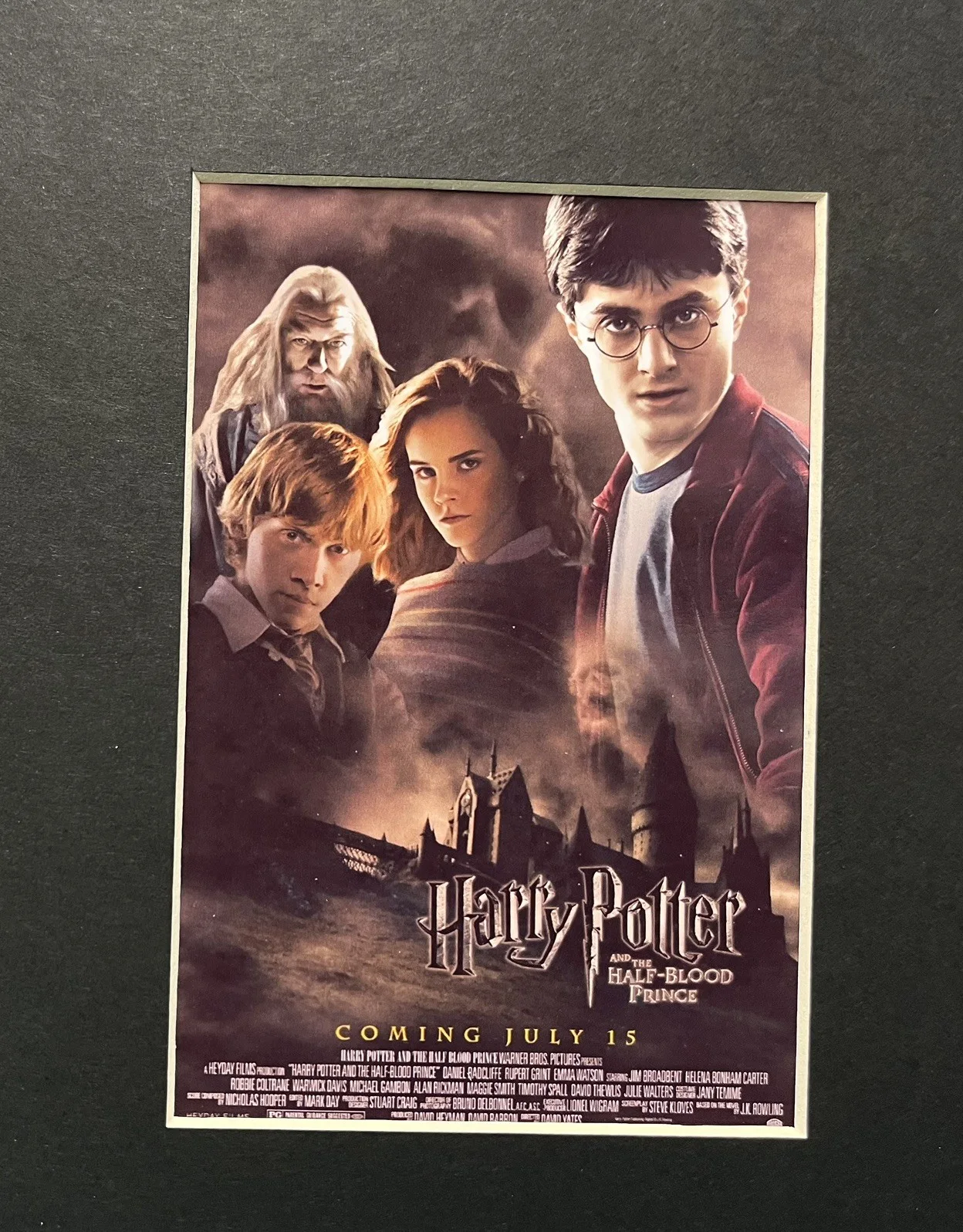 HARRY POTTER AND THE HALF BLOOD PRINCE. 35mm Film Cell Mounted Display, image 2