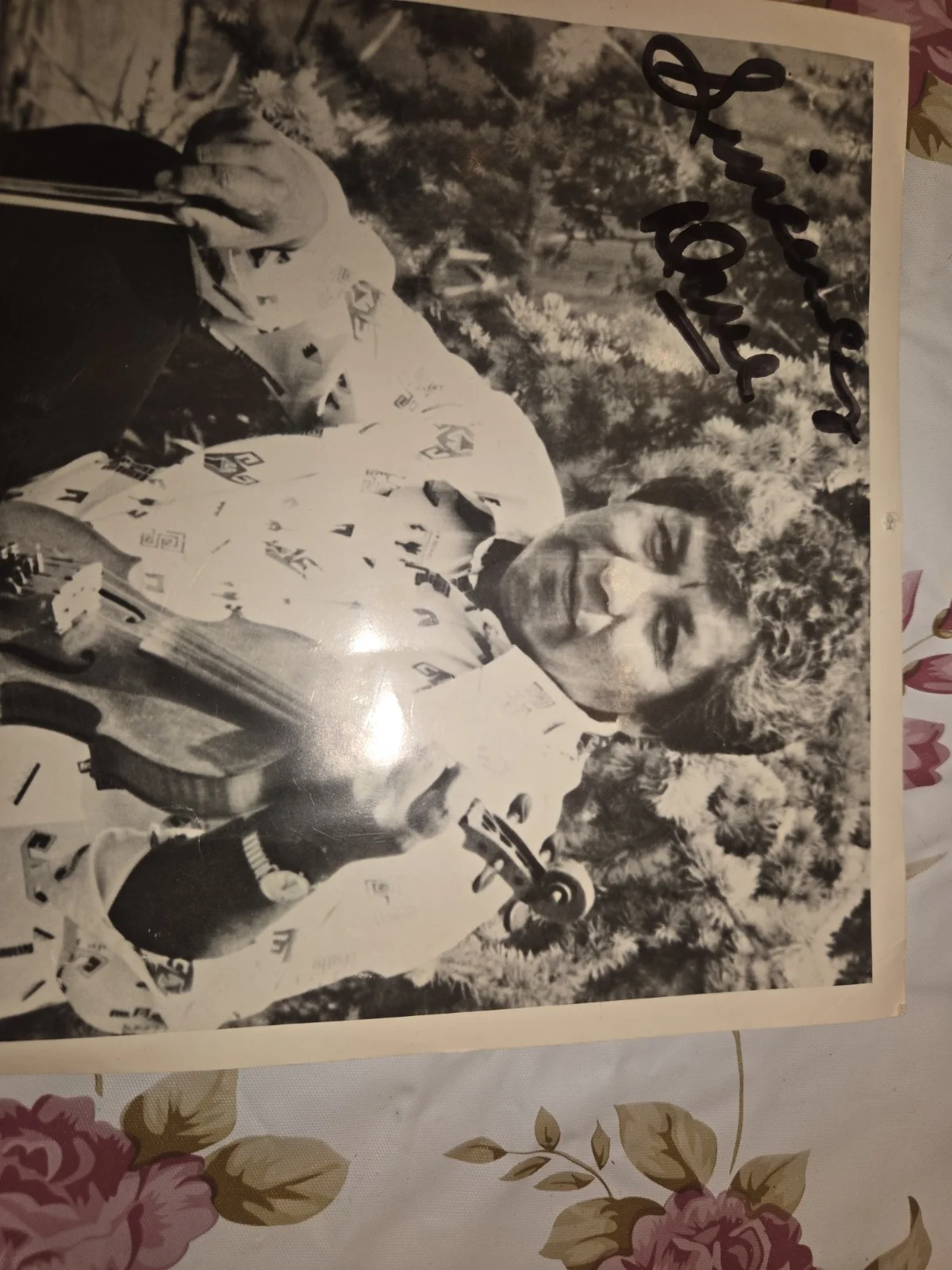 Dave Bearpaw Autographed Promo Photo Recording Artist, image 2