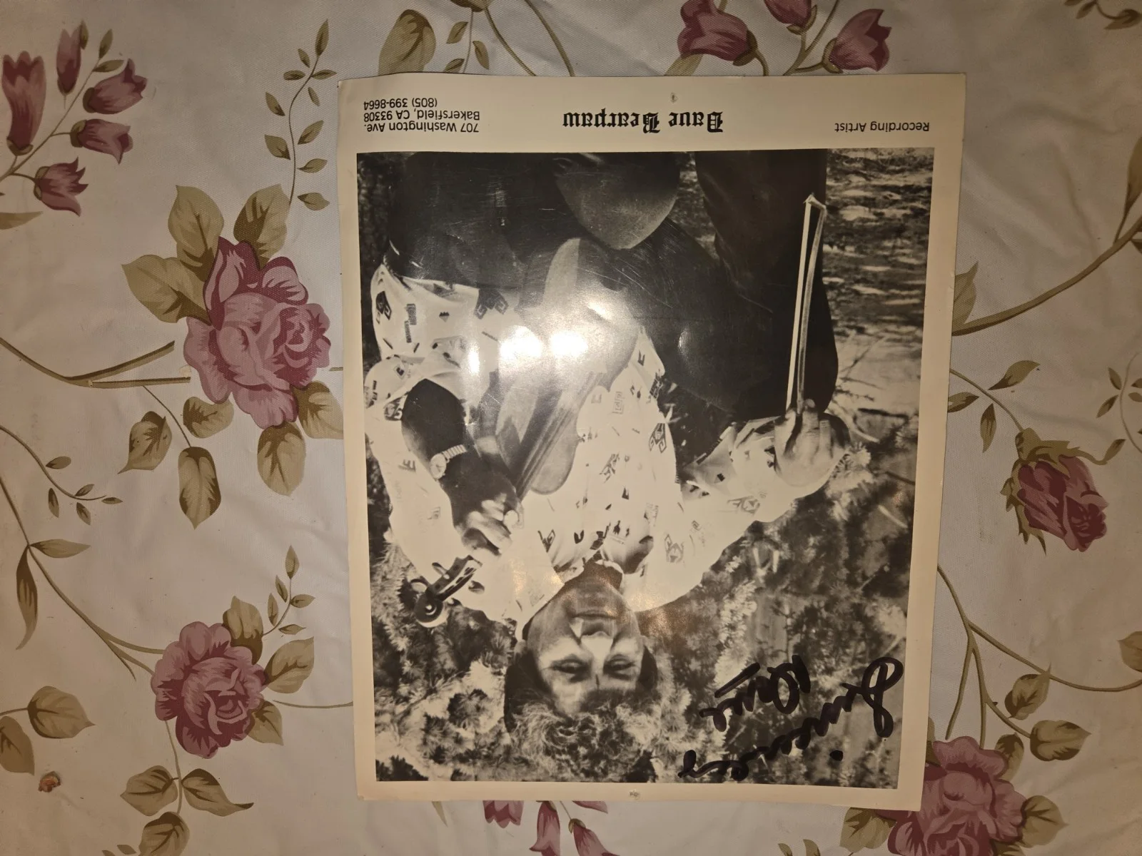 Dave Bearpaw Autographed Promo Photo Recording Artist, image 4