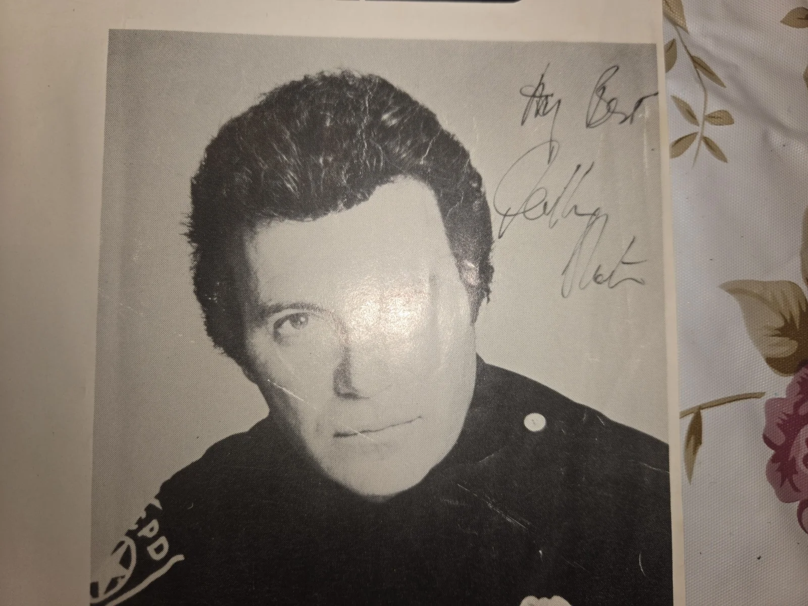 William Shatner — William Shatner Signed 8.5 x 11 Photo Star Trek / T J Hooker World of Wheels, изображение 3