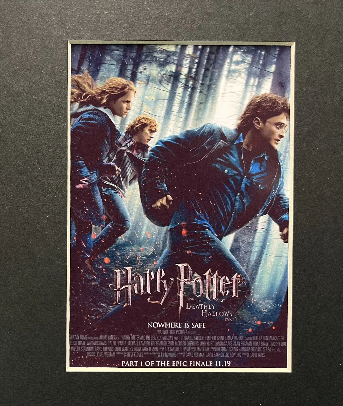 HARRY POTTER AND THE DEATHLY HALLOWS PART I. 35mm Film Cell Mounted Display, image 2