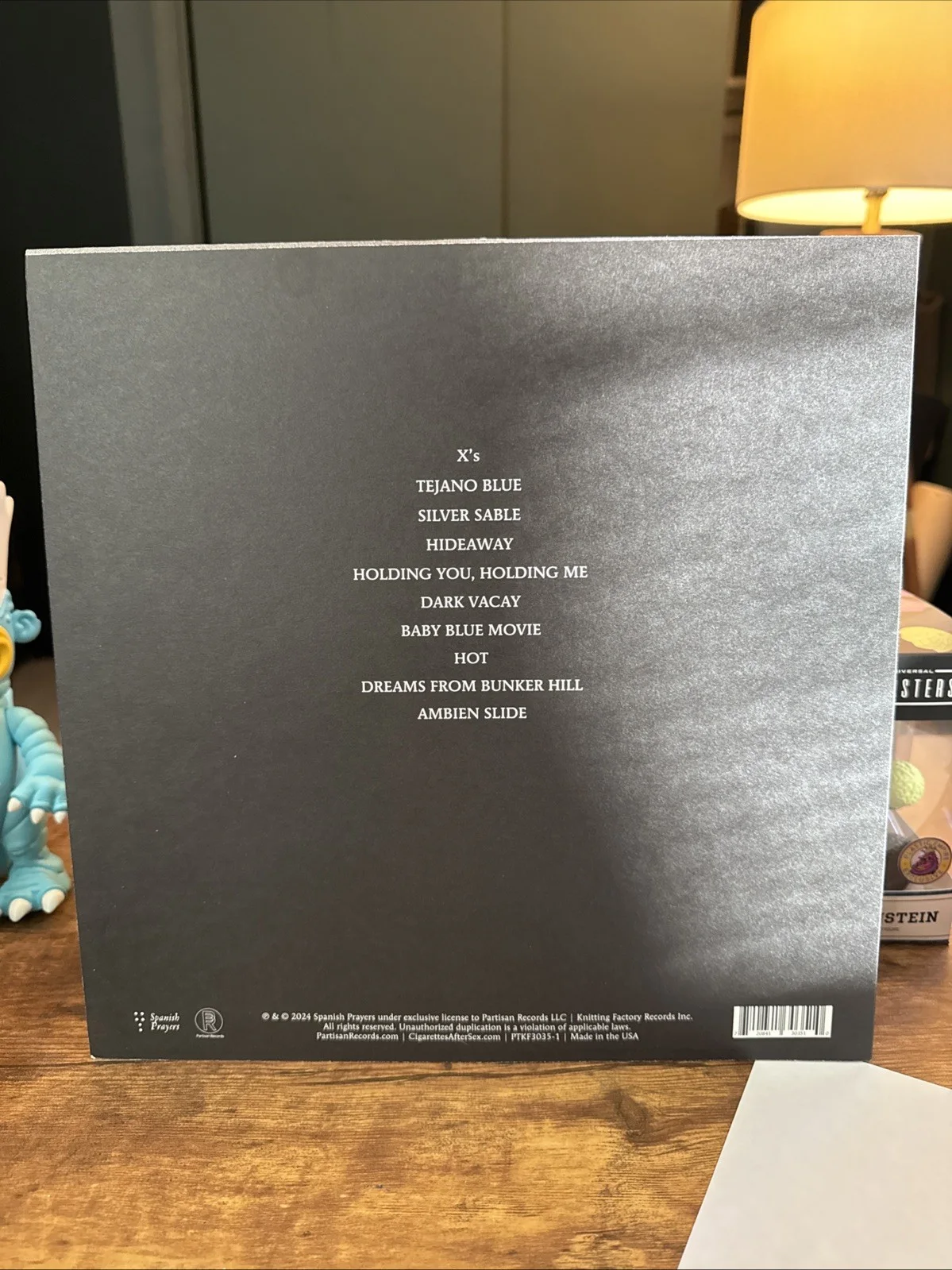 CIGARETTES AFTER SEX X'S ALBUM SIGNED VINYL COVER AUTOGRAPH AUTHENTIC, изображение 2