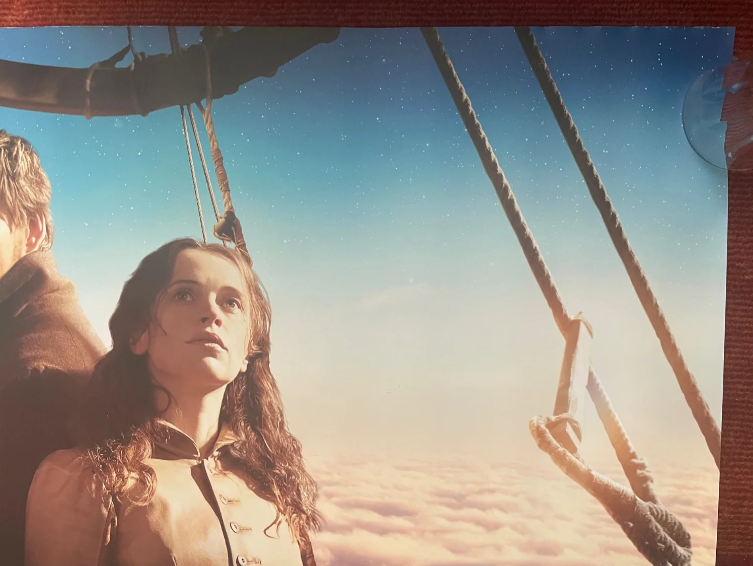 THE AERONAUTS (2019) Original UK Quad Movie Poster Felicity Jones Eddie Redmayne, изображение 3