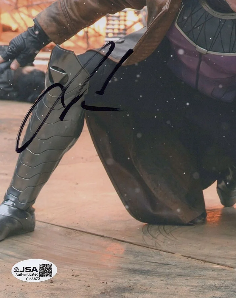 Channing Tatum — Channing Tatum signed "DEADPOOL & WOLVERINE" 8x10 Photo a EXACT PROOF Gambit JSA, изображение 3