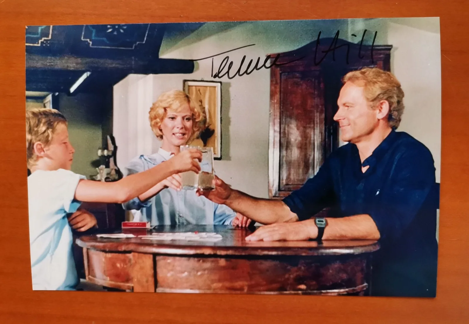 Terence Hill — Terence Hill, Signed Autographed 6x4 Photo, image 2