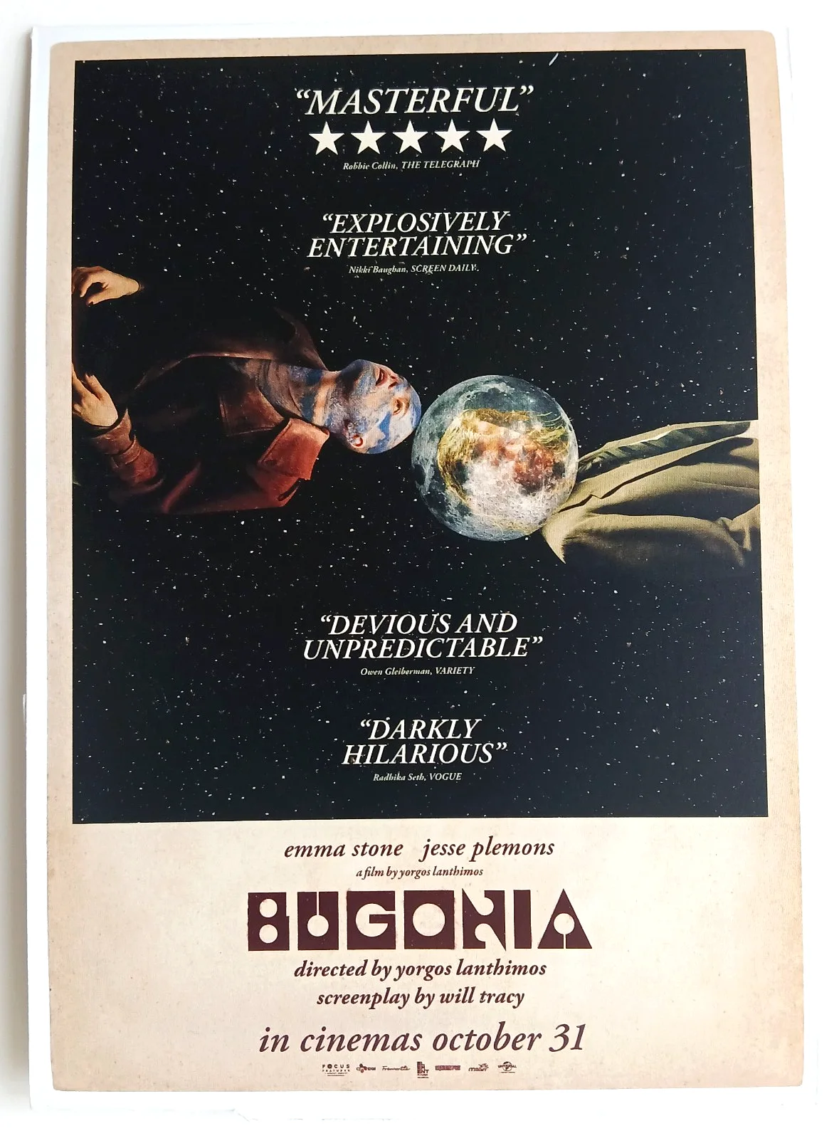 Bugonia Film Movie Promo Card Display 21 x 15cm - Emma Stone Jesse Plemons, изображение 2