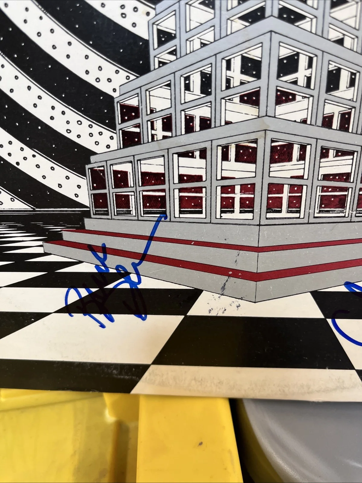 BLUE OYSTER CULT BUCK DHARMA ERIC BLOOM SIGNED AUTOGRAPHED VINYL ACOA COA TYRANN, изображение 2