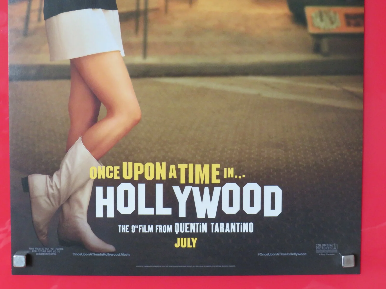 ONCE UPON A TIME IN HOLLYWOOD ORIGINAL 2019 SPECIAL CINEMA FILM POSTER ROBBIE, изображение 3