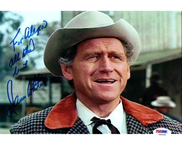 James Whitmore — James Whitmore Autographed Signed 8x10 Photo Big Valley PSA/DNA #U94836