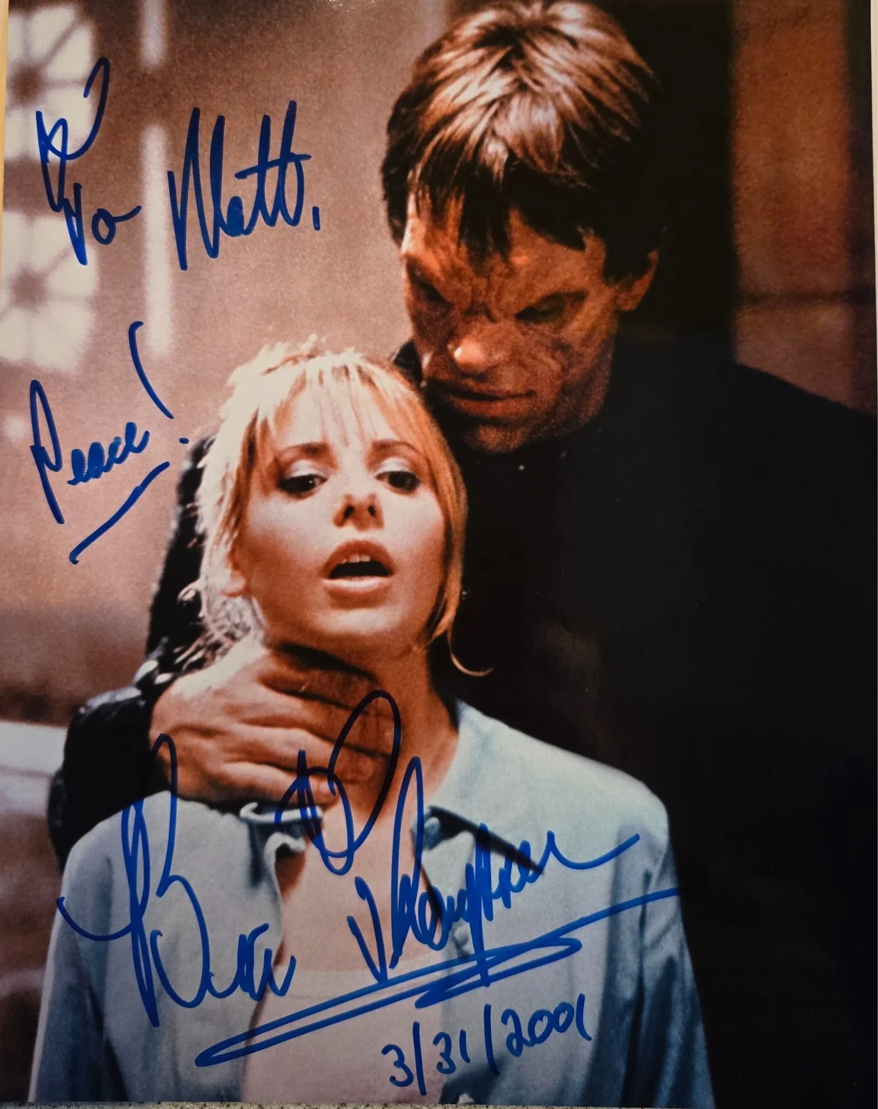 Brian Thompson — Brian Thompson - Buffy the Vampire Slayer - Luke - Autographed Photo