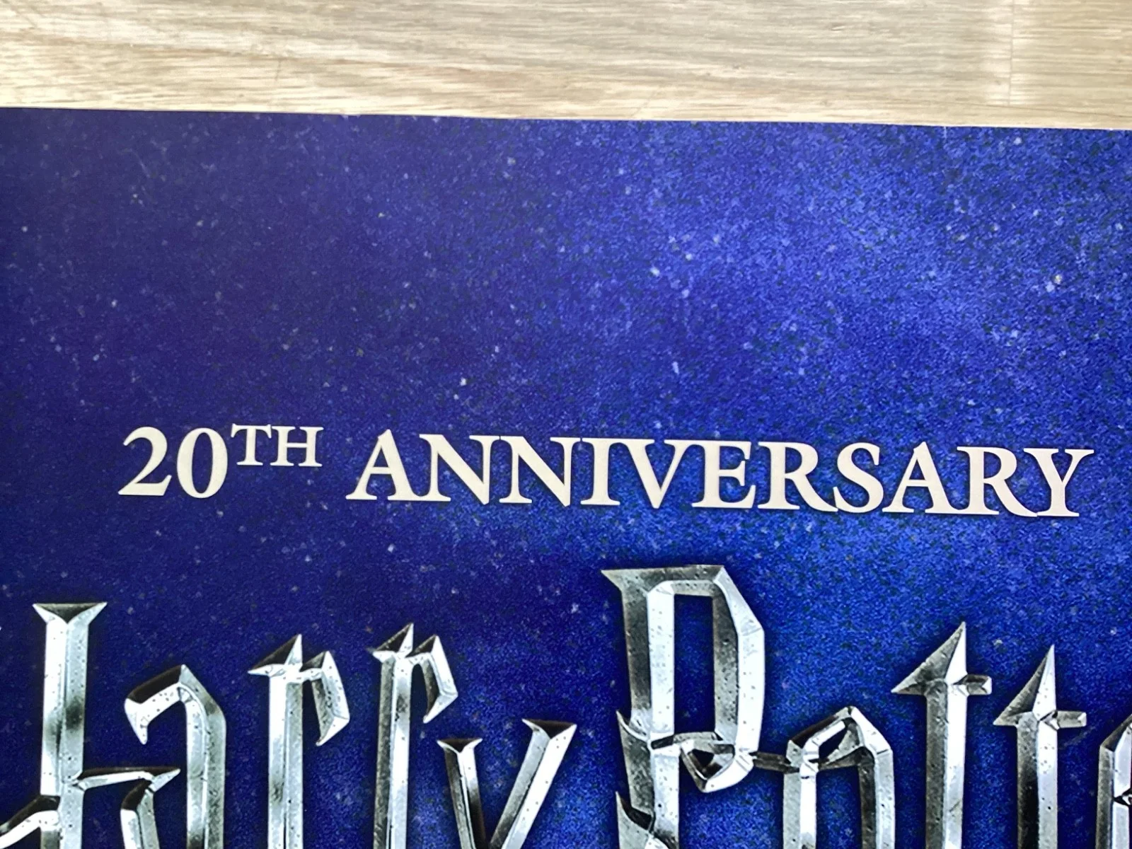 HARRY POTTER & THE CHAMBER OF SECRETS- 20 ANNIV- ORIGINAL UK QUAD FILM POSTER, изображение 2