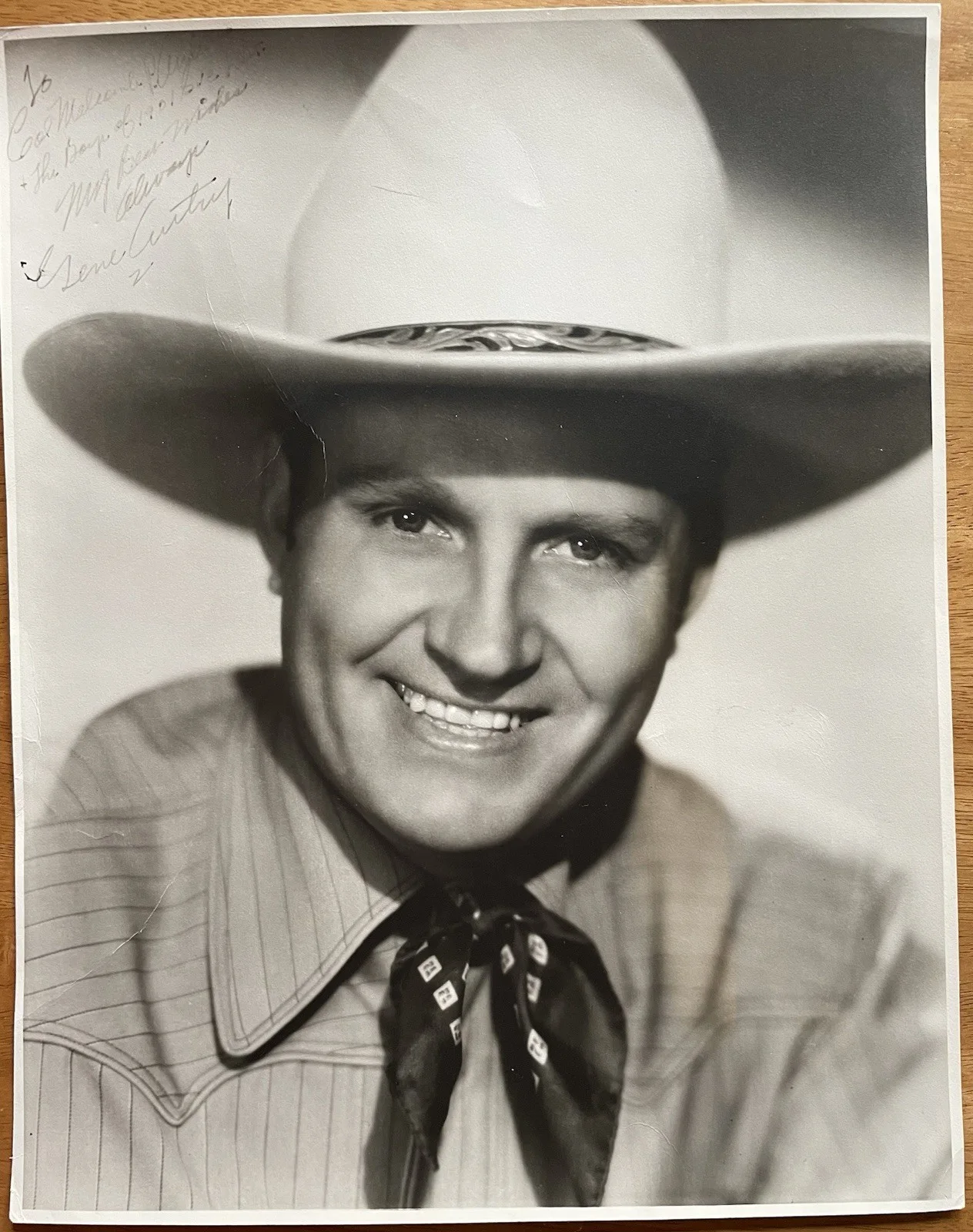 Gene Autry Autograph Photo, image 5
