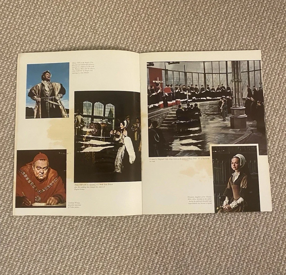 A MAN FOR ALL SEASONS - ORIGINAL FILM BROCHURE 1966 - R.Shaw & P. Schofield, изображение 5