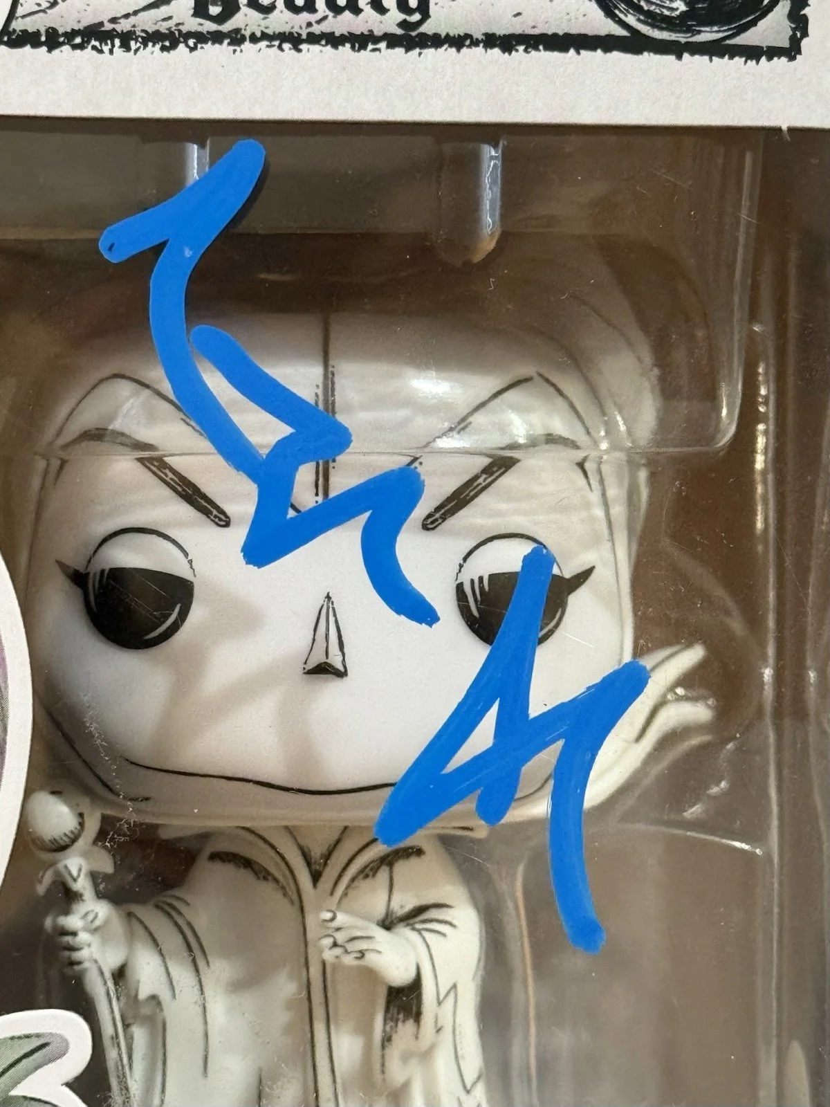 Angelina Jolie signed Funko Pop Maleficent Sleeping Beauty coa Acoa Autograph, image 2