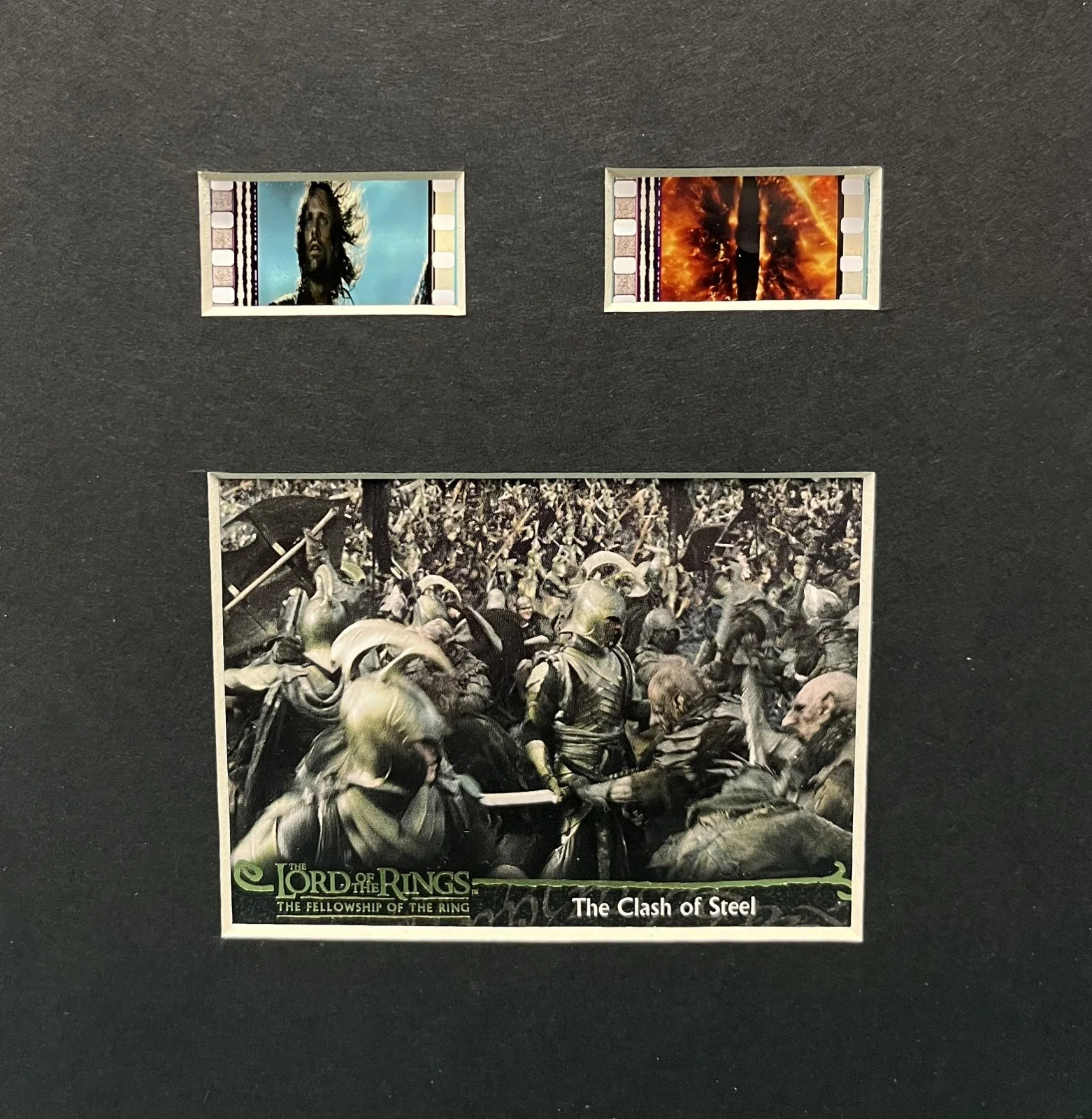 L.O.T.R. THE FELLOWSHIP OF THE RING . 35mm Film Cell Display, изображение 3