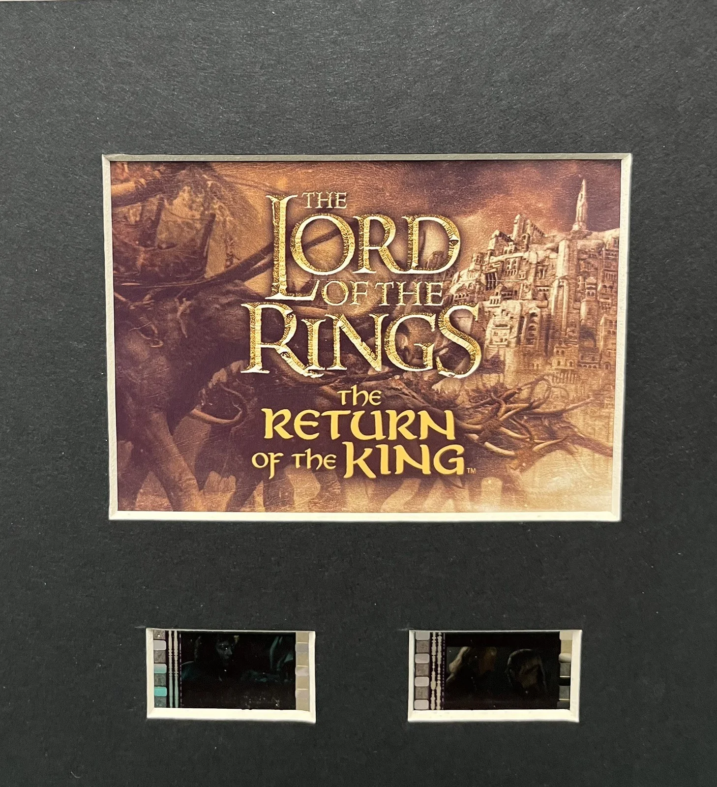 L.O.T.R. THE RETURN OF THE KING. 35mm Film Cell Display, изображение 3
