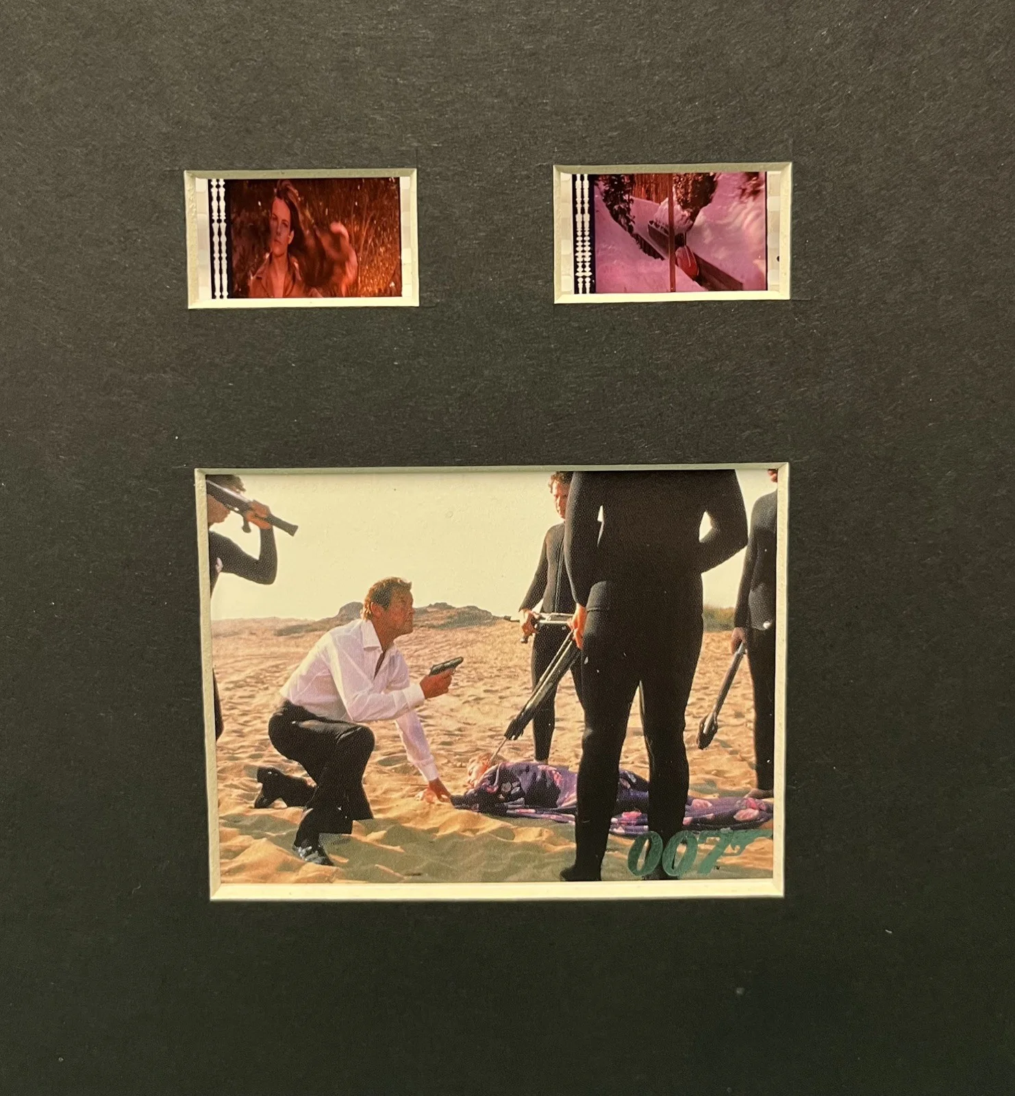 007 JAMES BOND FOR YOUR EYES ONLY 35mm Film Cell Display, изображение 2