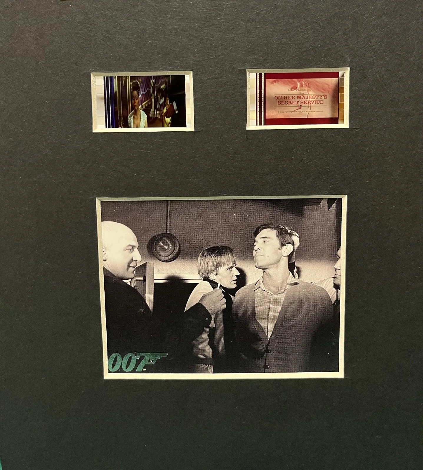 007 JAMES BOND ON HER MAJESTY’S SECRET SERVICE. 35mm Film Cell Display, изображение 3