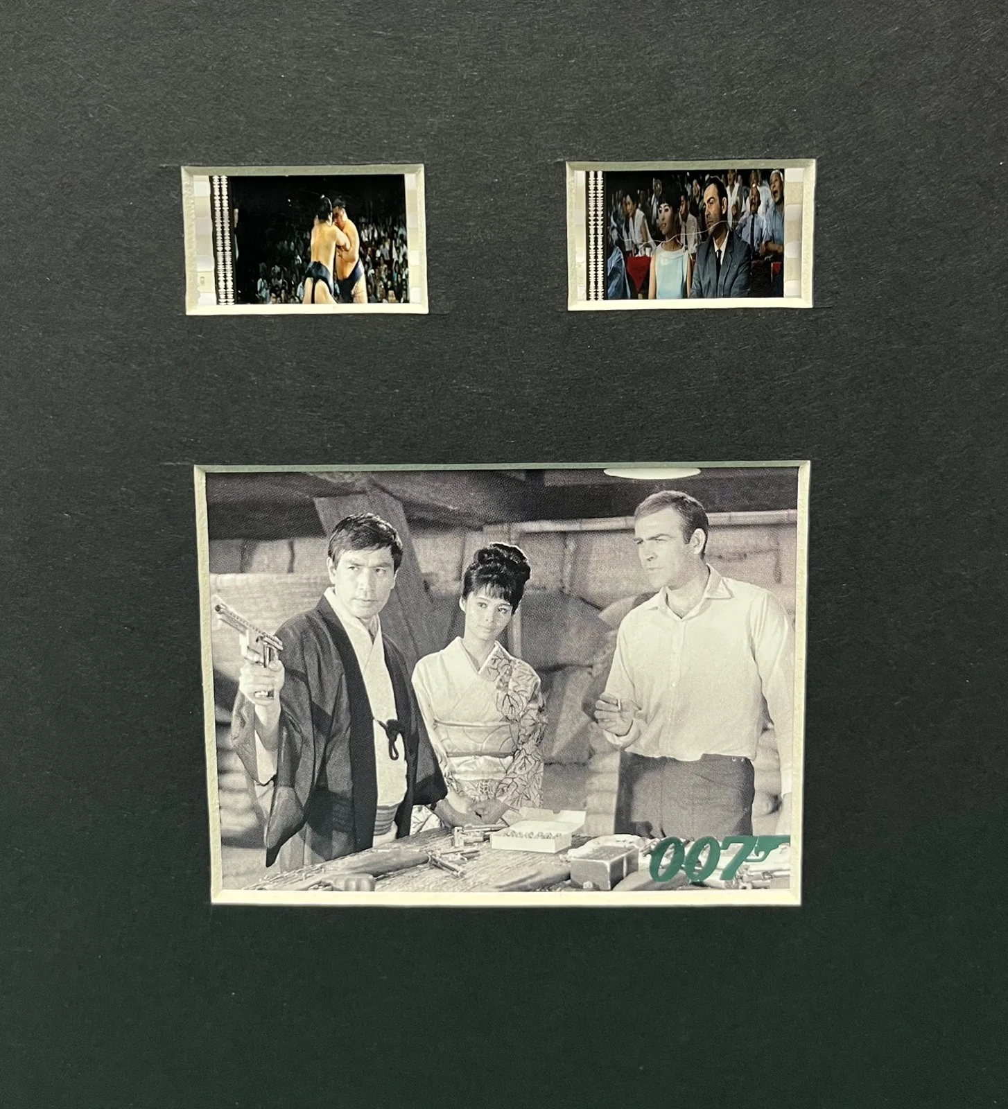 007 JAMES BOND YOU ONLY LIVE TWICE 35mm Film Cell Display, image 3