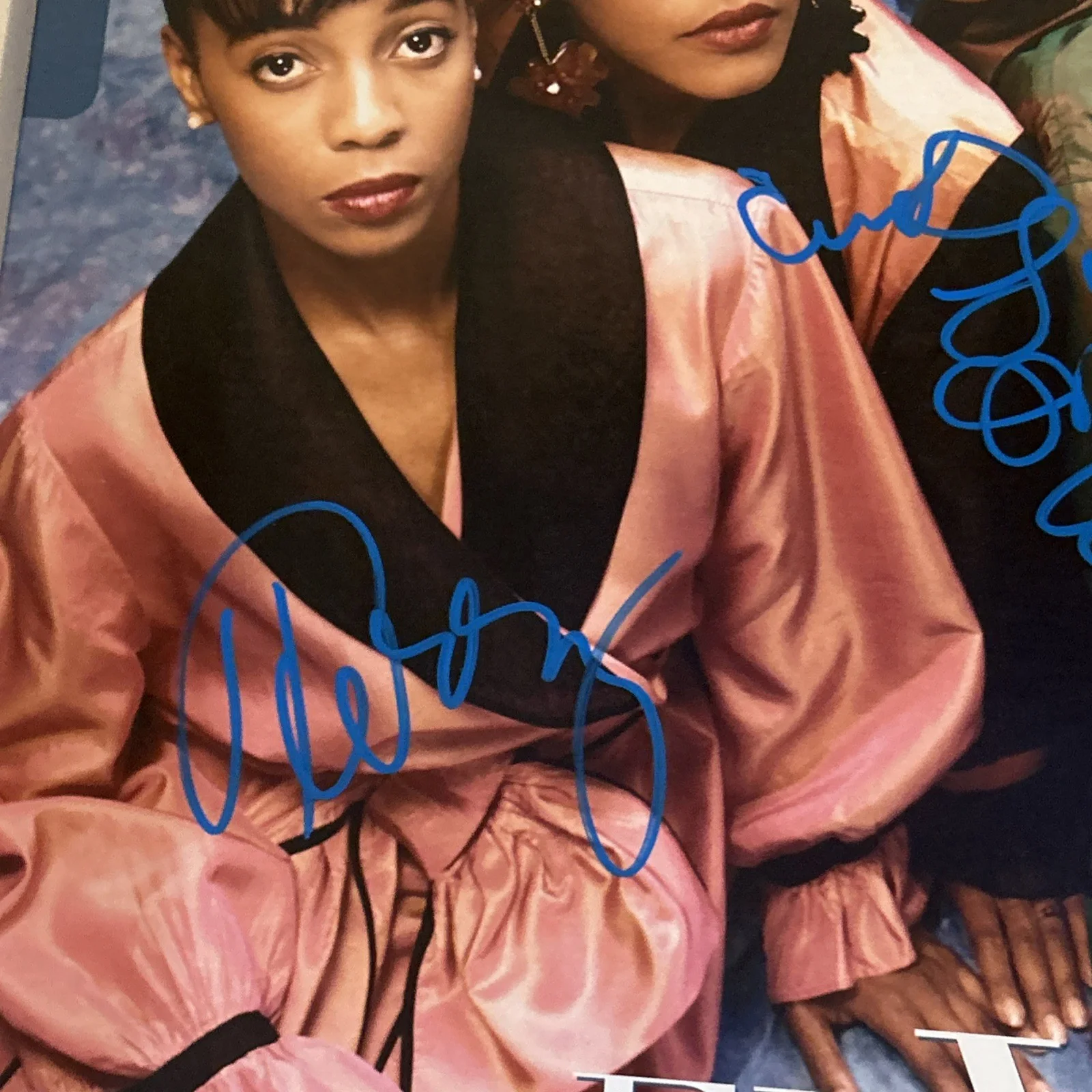 EN VOGUE SIGNED AUTOGRAPH VINYL ALBUM ACOA “ NOW PLAYING” RECORD LP, изображение 4