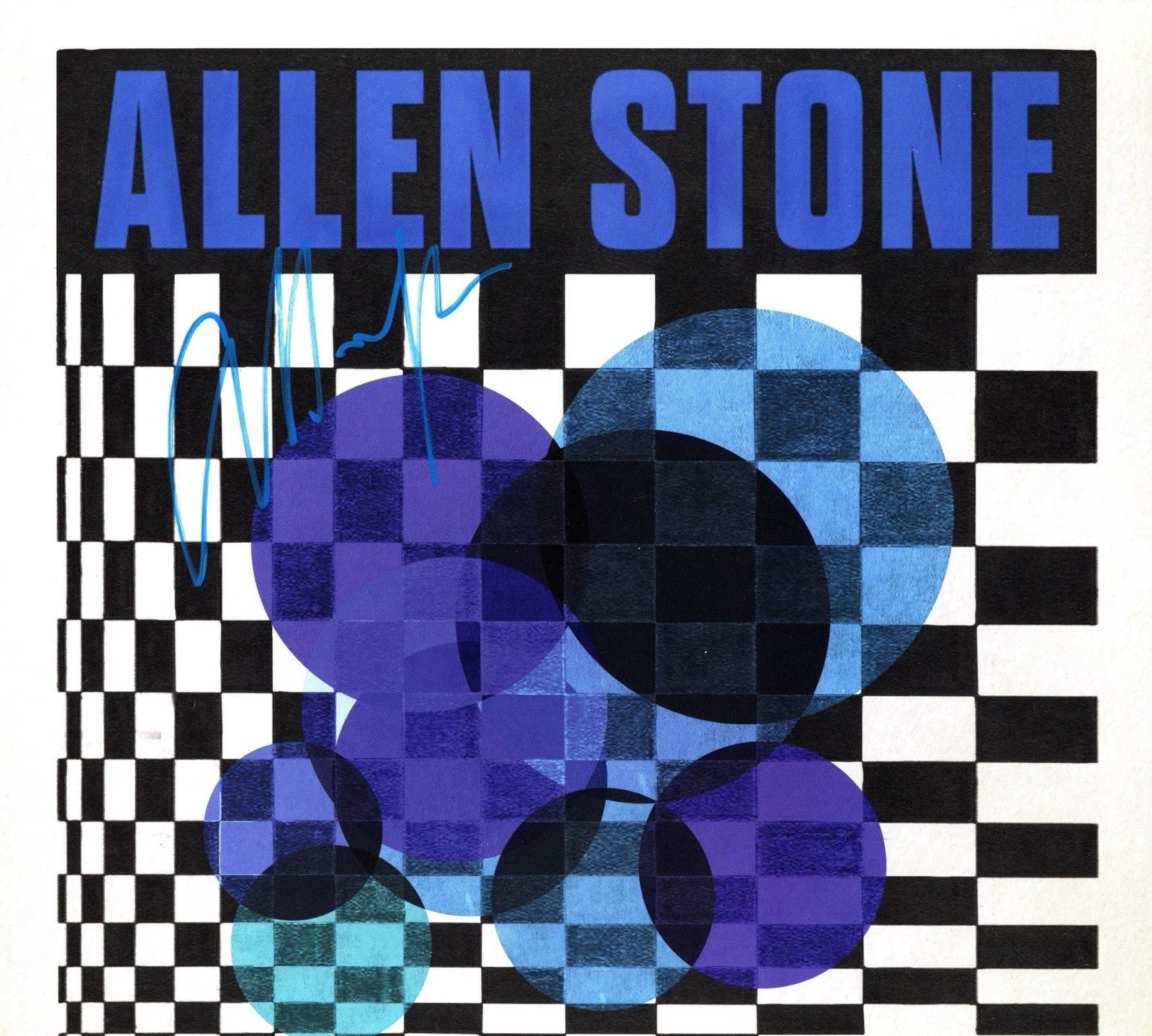 ALLEN STONE SIGNED AUTOGRAPH VINYL ALBUM ACOA MYSTERY RECORD LP, image 2