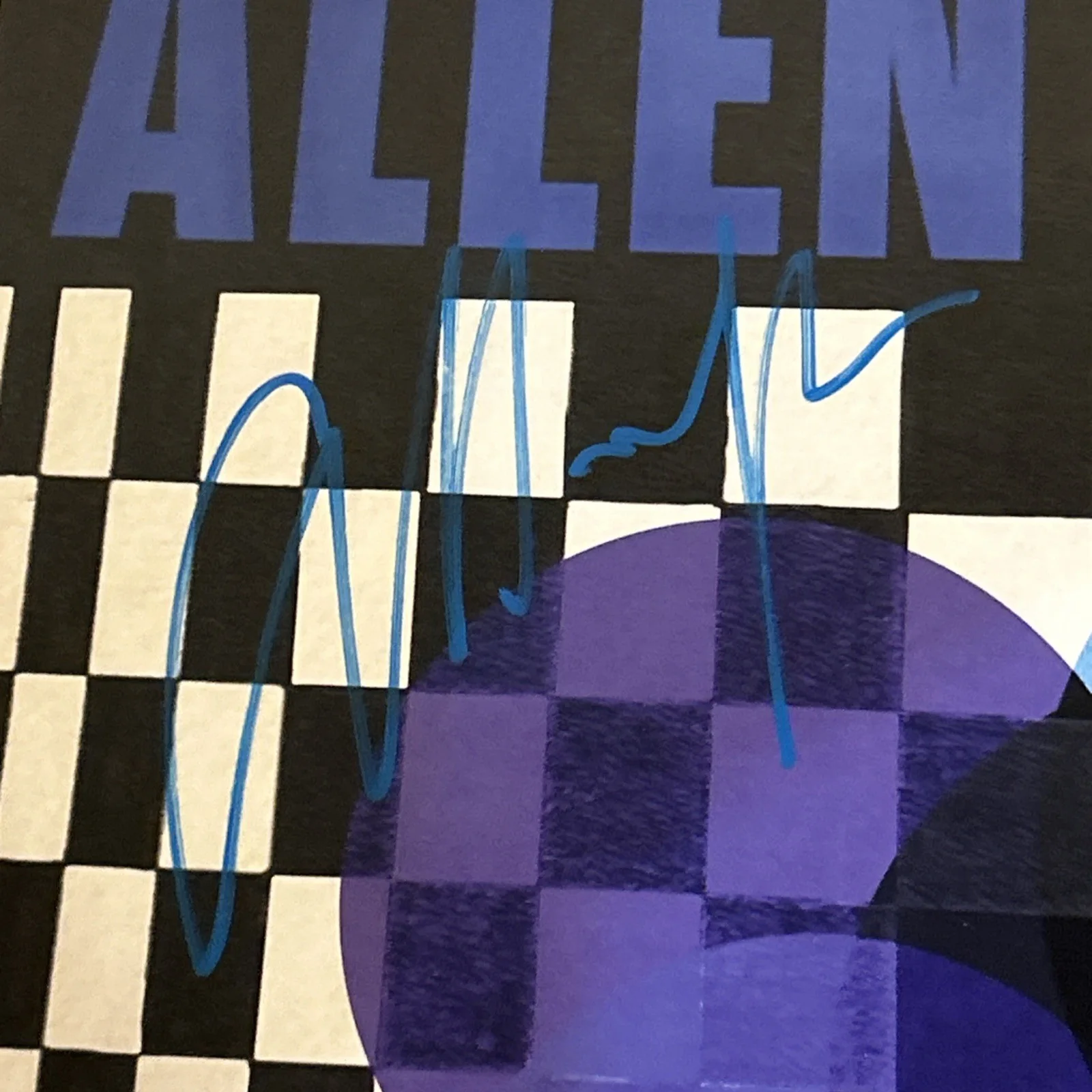 ALLEN STONE SIGNED AUTOGRAPH VINYL ALBUM ACOA MYSTERY RECORD LP, image 5