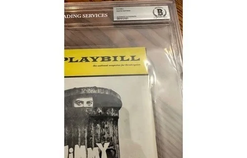 Dustin Hoffman — Dustin Hoffman Signed Jimmy Shine Playbill BAS Certified 1970s Broadway, image 5
