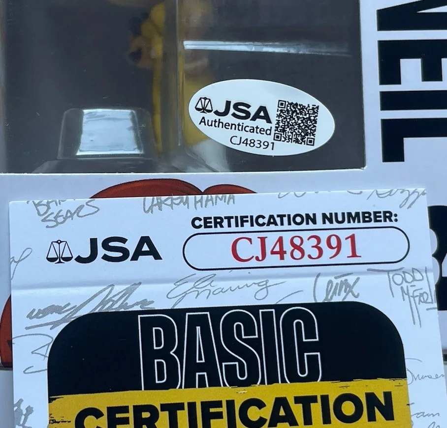 Judith Hoag — Judith Hoag Hand Signed Funko JSA Authentic Actress April O’neil TMNT, image 4