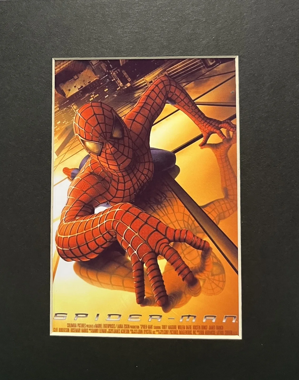 SPIDER-MAN. 35mm Film Cell Mounted Display, image 2