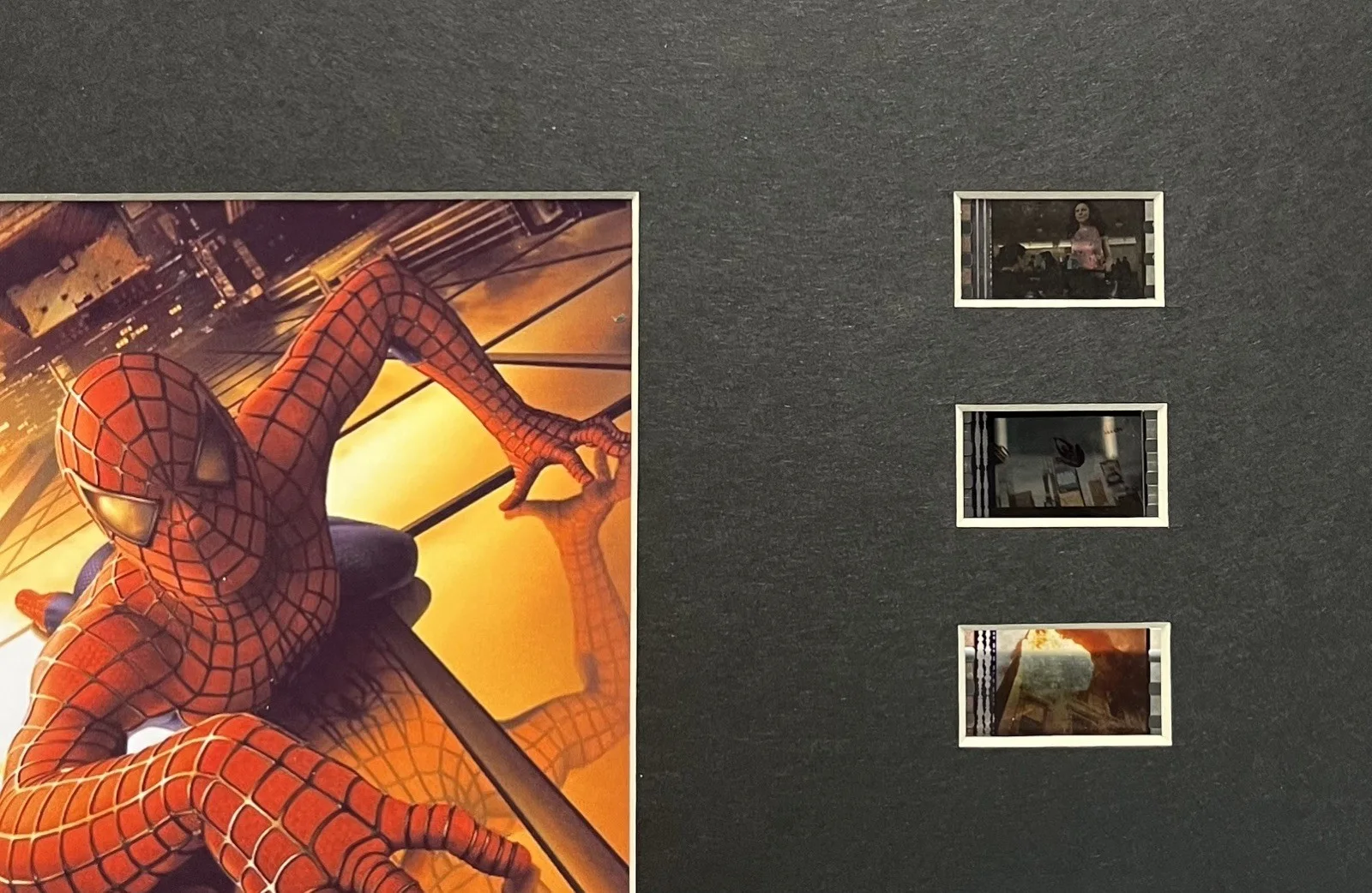 SPIDER-MAN. 35mm Film Cell Mounted Display, image 3