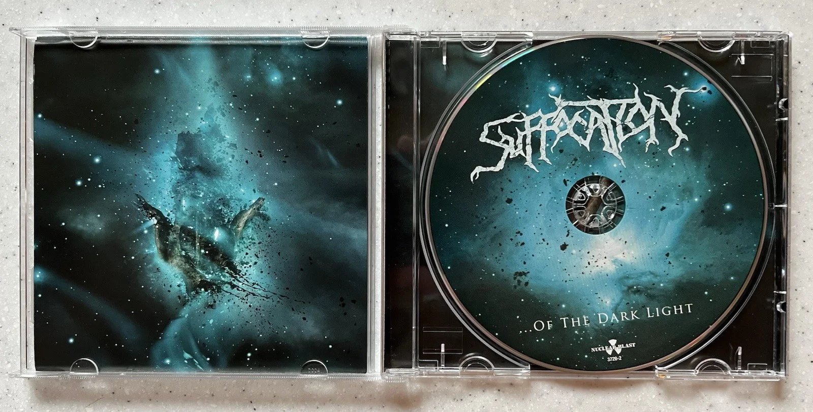 Suffocation Of The Dark Light Full Band Signed Autographed CD 2017 Mint, image 2