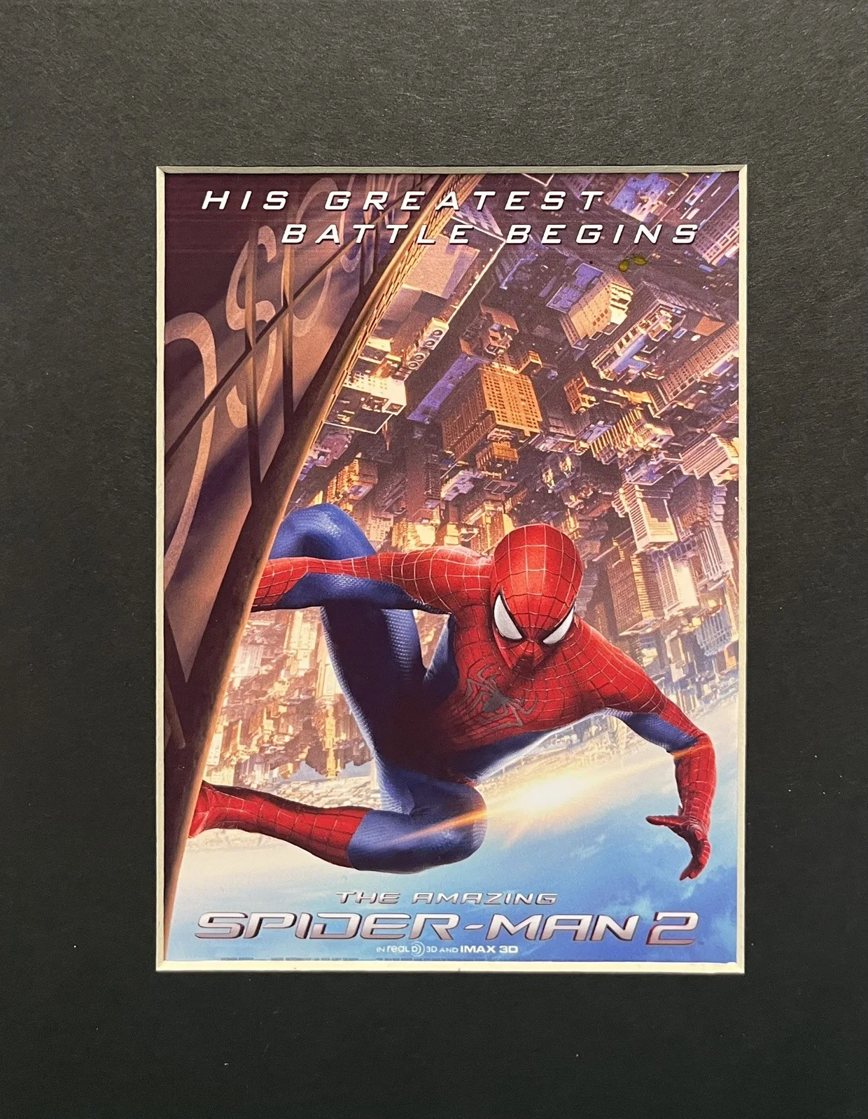 THE ANAZING SPIDER-MAN 2. . 35mm Film Cell Mounted Display, изображение 2