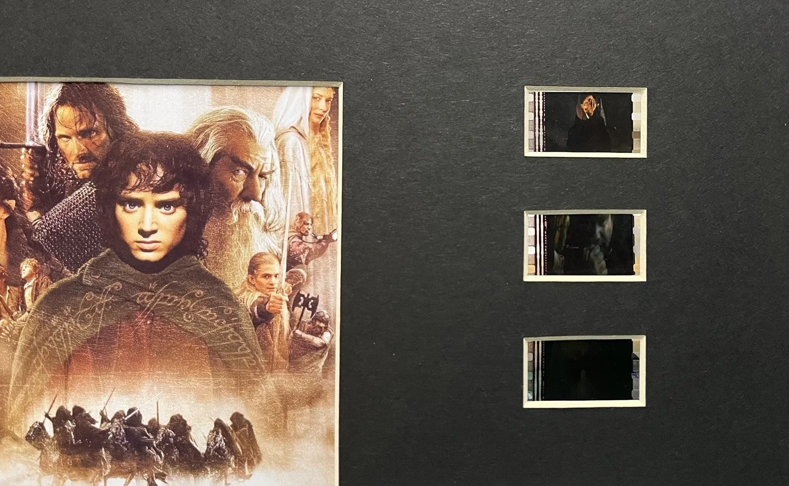 THE FELLOWSHIP OF THE RING. . 35mm Film Cell Mounted Display, image 3